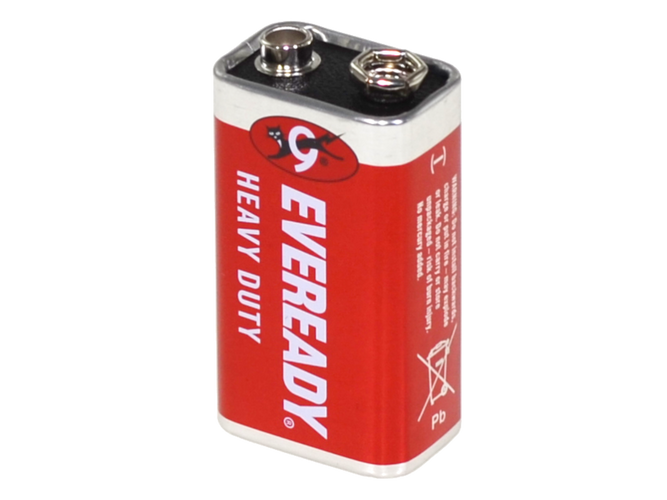 Bateria 9V EVEREADY HEAVY DUTY 052020 6F22 Elektronika \ Baterie
