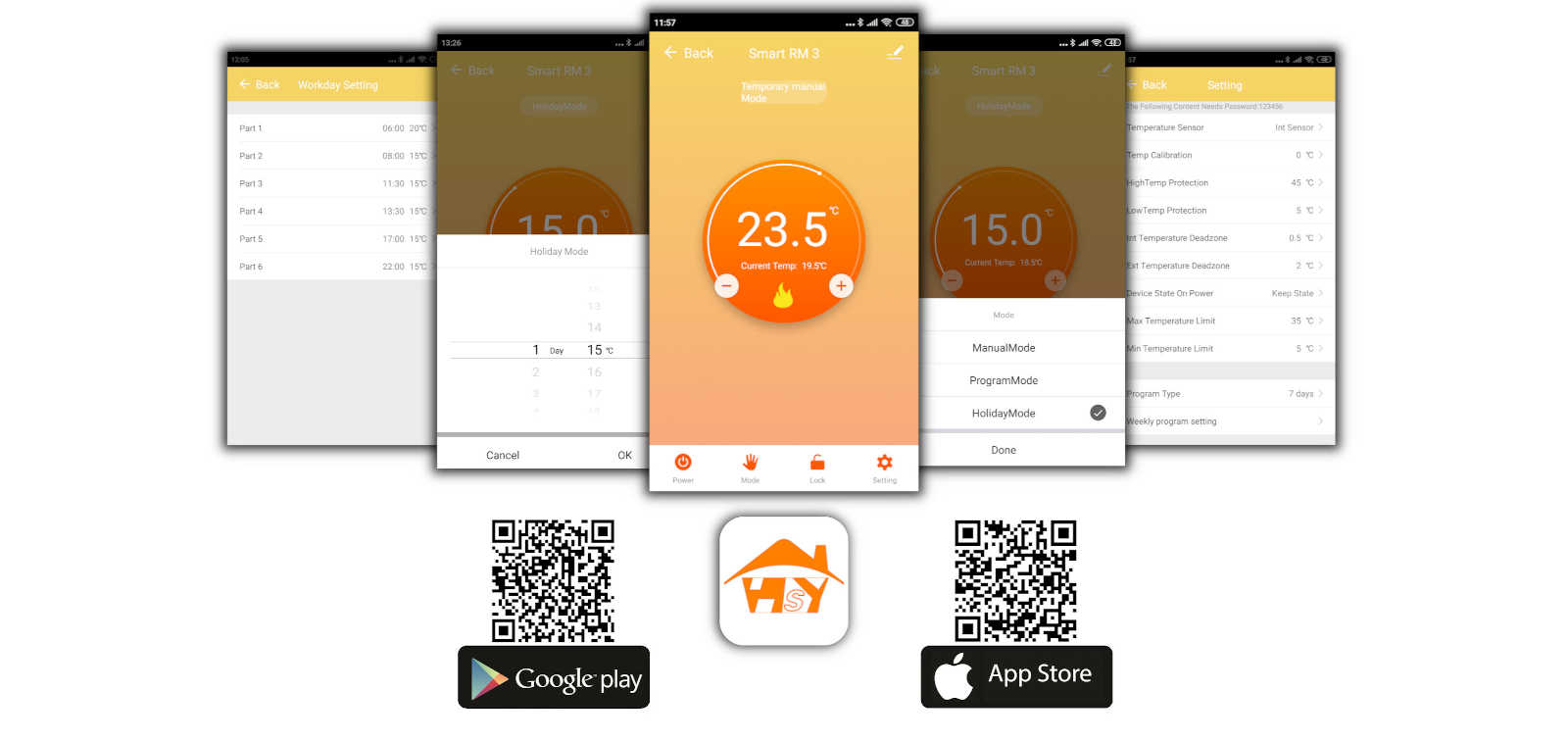 Termostat WiFi sterowany przy pomocy aplikacji Smart RM