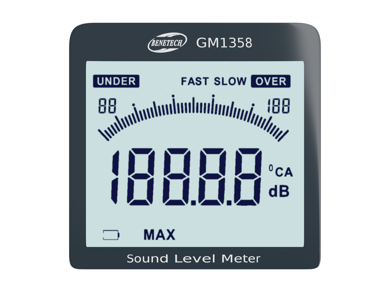 Digital Sound Level Meter Noise Measuring Instrument Decibel meter LCD GM22 Measuring