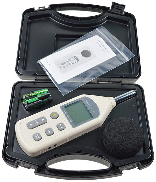 Digital Sound Level Meter Noise Measuring Instrument Decibel meter LCD