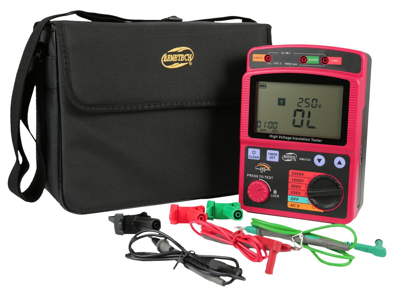 Insulation meter for high voltage resistance Measuring devices \ Meters itmarket24h.pl