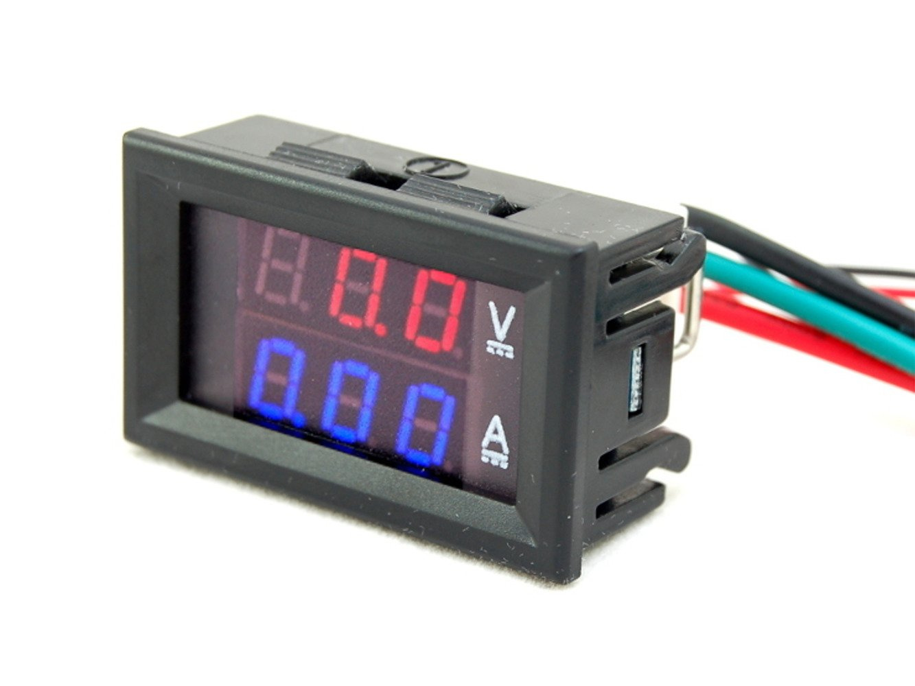 Dual LED Digital Voltmeter Ammeter Amp Volt Meter Current Shunt DC 100V