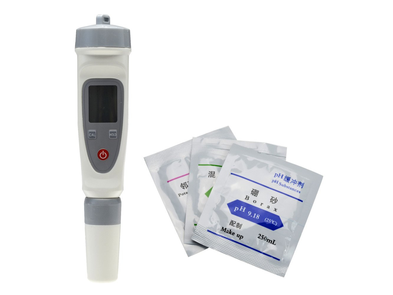 Electronic pH and temperature meter with calibration option TP12 Measuring devices \ Meters