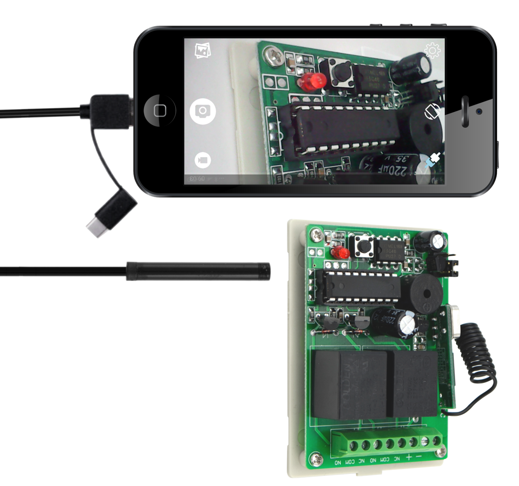 Endoscope USB HD 8mm 10M ZCFS VG26 10m Endoscopes \ USB endoscopes