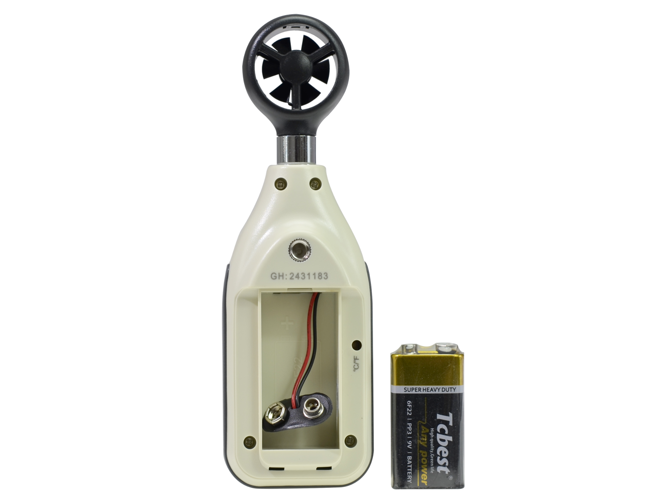 LCD Smart Anemometer Air Wind Speed Gauge Meter Measure Velocity GM816A