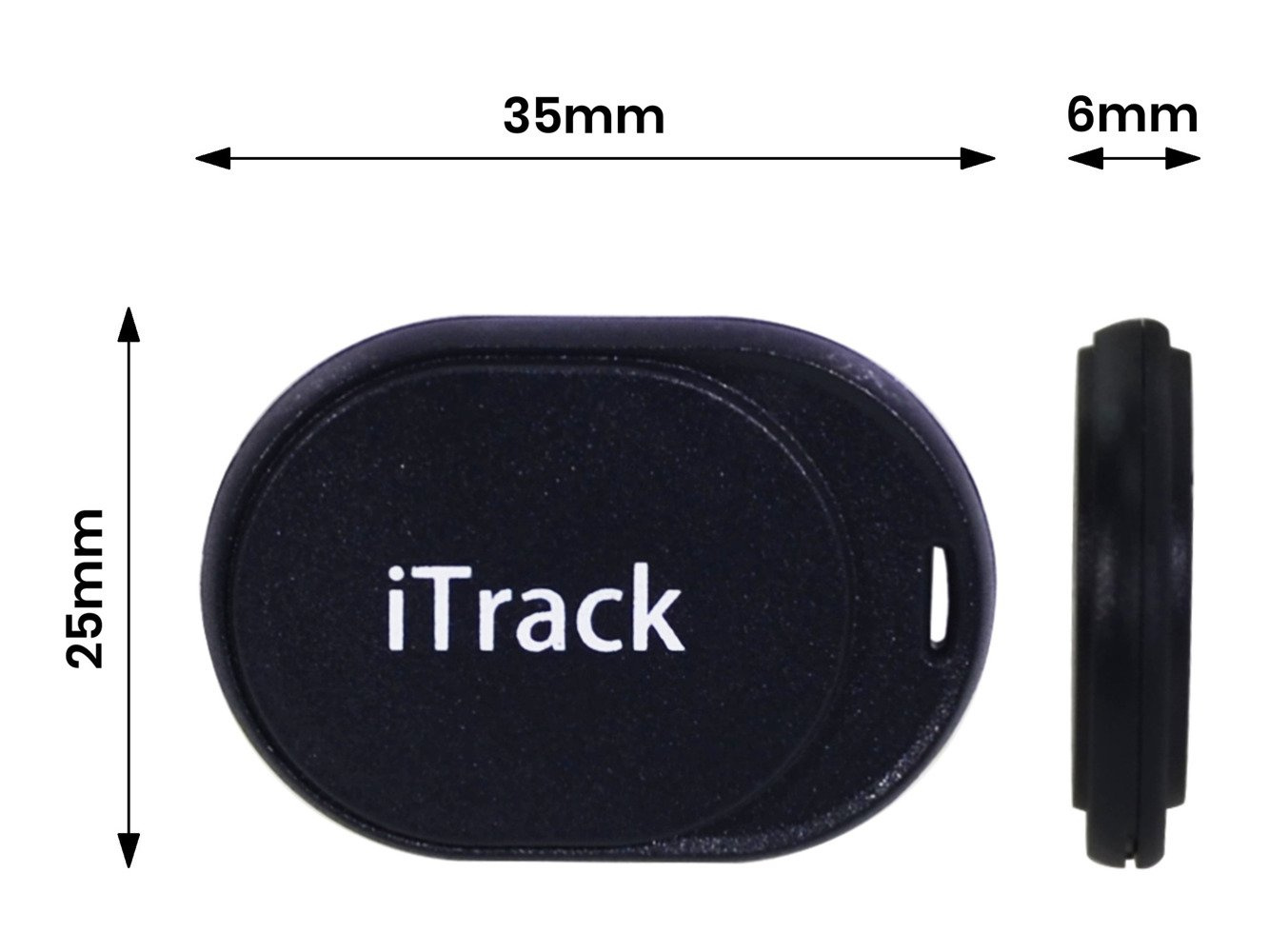 Mini Bluetooth GPS wallet key locator WHITE White GPS Trackers