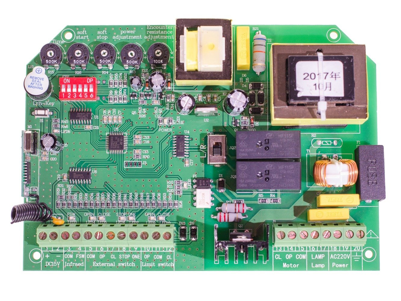 Radio Transmitter Sliding Door Controler KR35 Computer and Tablet