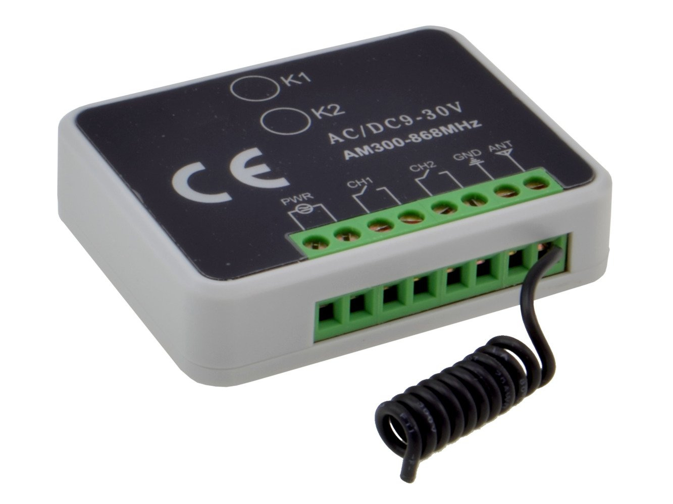 Receiver Universal 2channel controller 280868MHz Computer and