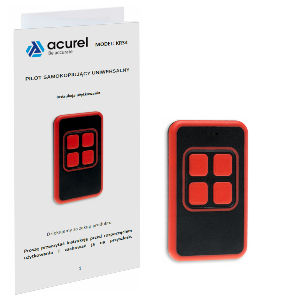 Remote Control Duplicator 433mhz KR34 Computer and Tablet \ Aparatura