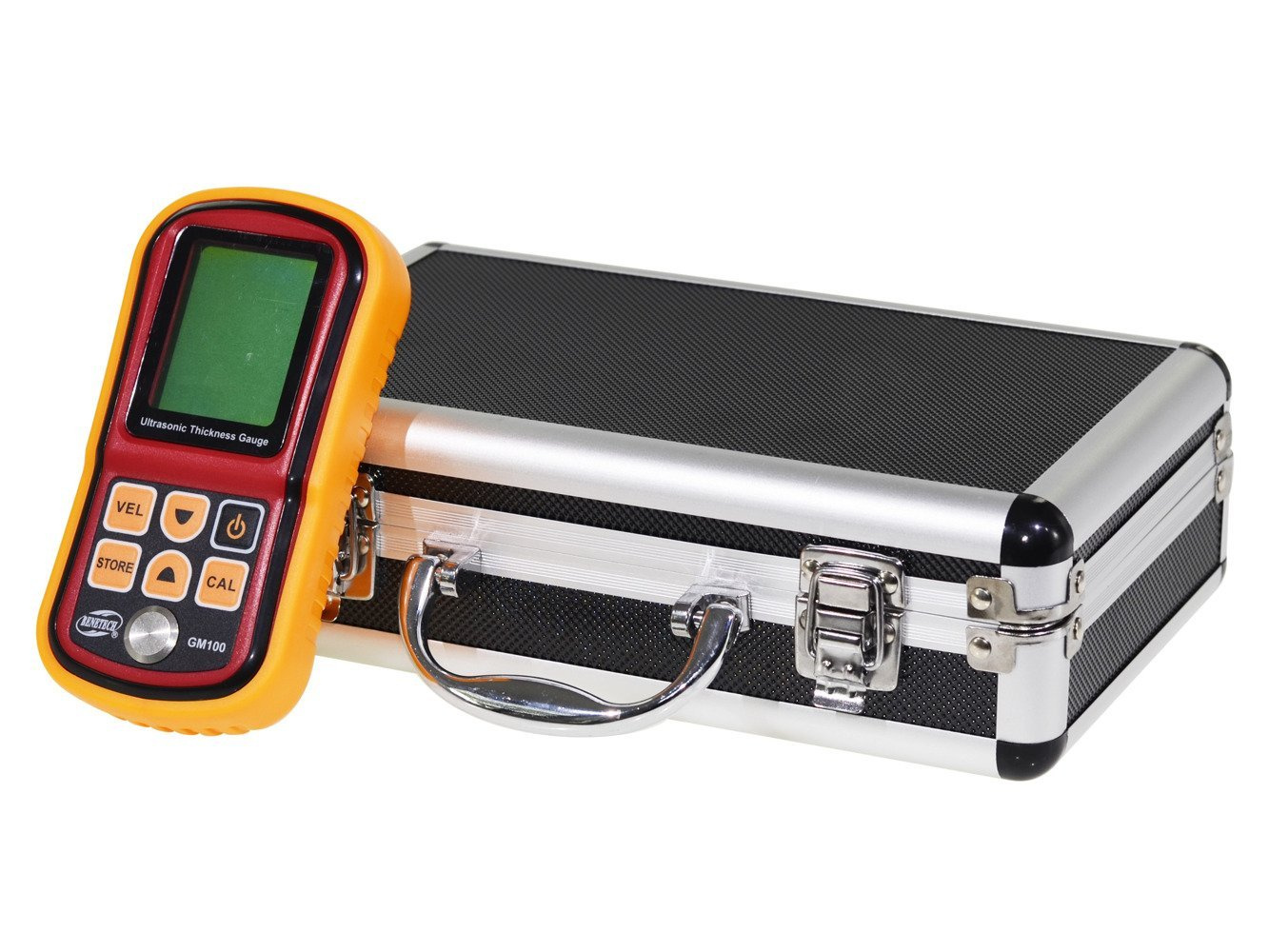 Ultrasonic Wall Thickness Gauge Meter Tester Steel PVC Digital Testing