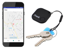 iTrack1 lokalizator kluczy Bluetooth GPS czarny