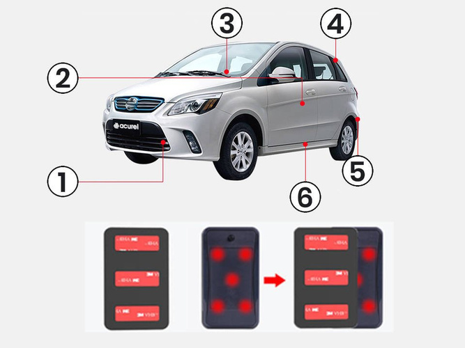 Lokalizator GPS 4G/2G, bateryjny 10000mAh, magnes (LL301) + Karta Orange + Serwis Tracksolid Pro na 1 rok