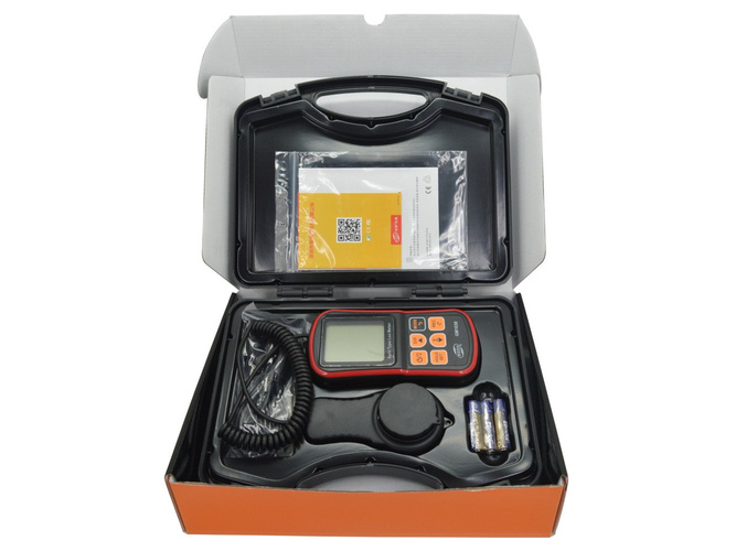 MIERNIK NATĘŻENIA ŚWIATŁA BENETECH GM1030 BLUETOOTH + APLIKACJA
