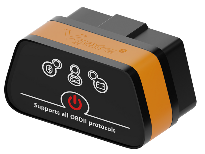 Interfejs iCar2 BT 3.0 OBDII ELM327 Vgate czarno-pomarańczowy
