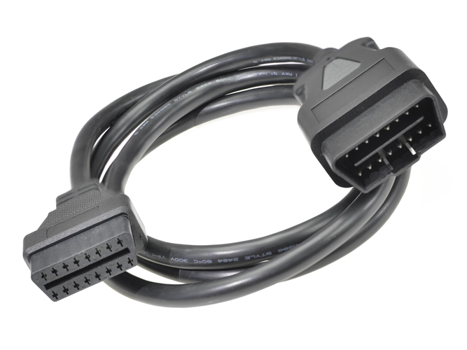 Adapter Przedłużacz OBD2 150cm 16pin