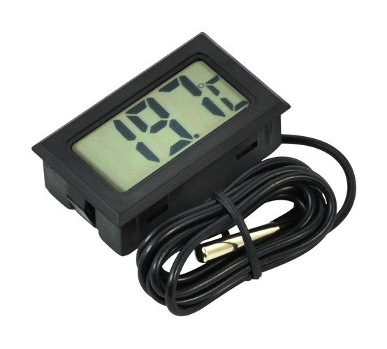 Cyfrowy termometr sonda wyświetlacz LCD 1m sonda