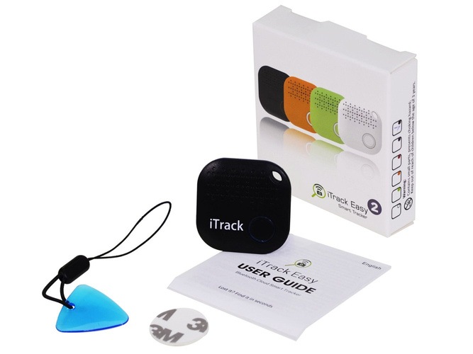 iTrack2 lokalizator kluczy Bluetooth GPS czarny