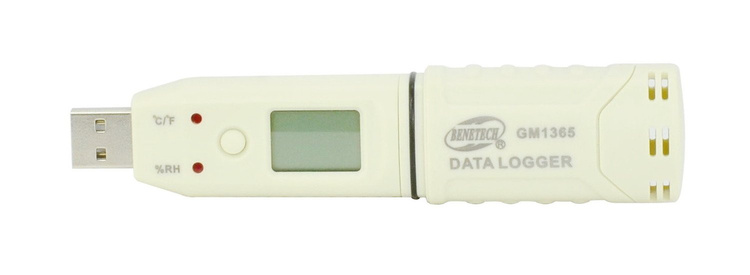 Rejestrator Temperatury i Wilgotności USB Benetech GM1365