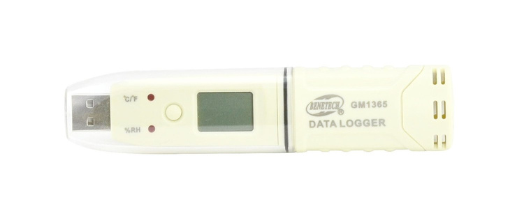 Rejestrator Temperatury i Wilgotności USB Benetech GM1365