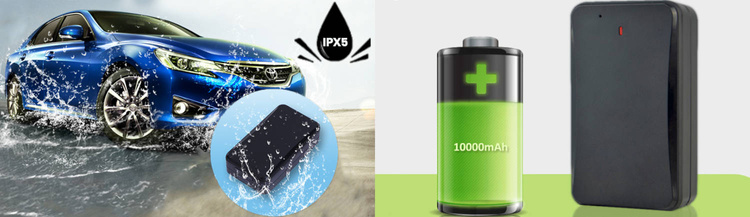 Lokalizator GPS 4G/2G, bateryjny 10000mAh, magnes (LL301) + Karta Plus + Serwis Tracksolid Pro na 10 lat