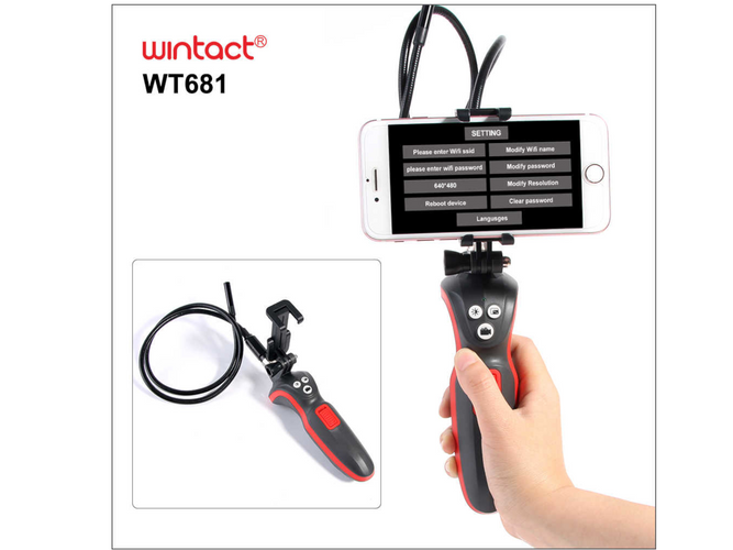 Endoskop kamera inspekcyjna Wintact WT681 (GM71)