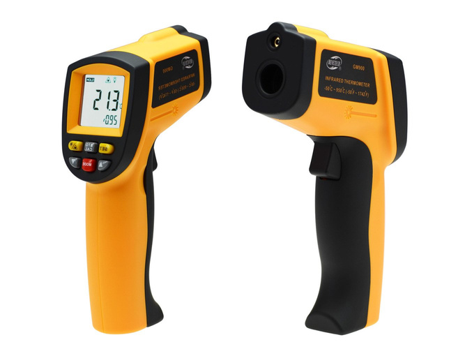 Bezdotykowy termometr laserowy pirometr  -50 do 900C Benetech GM900