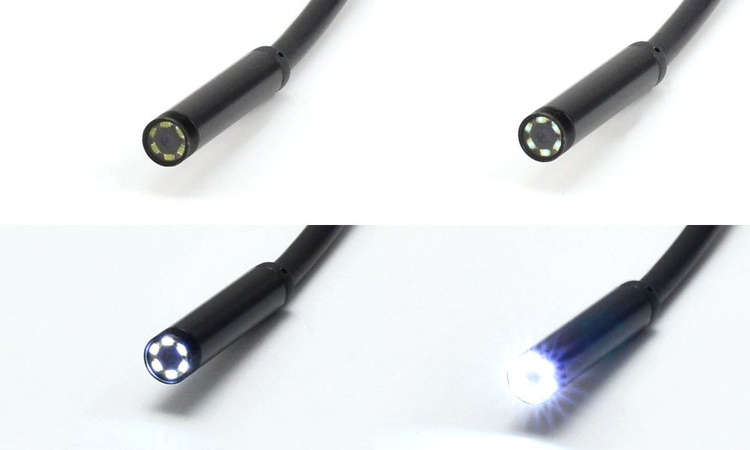 Endoskop wodoodporny kamera inspekcyjna 10m 7mm USB
