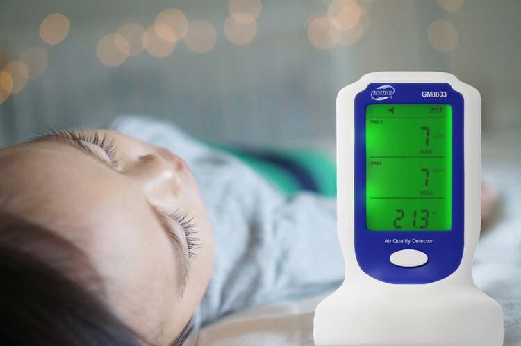 Miernik Jakości Powietrza LCD PM2.5-10 Benetech GM8803