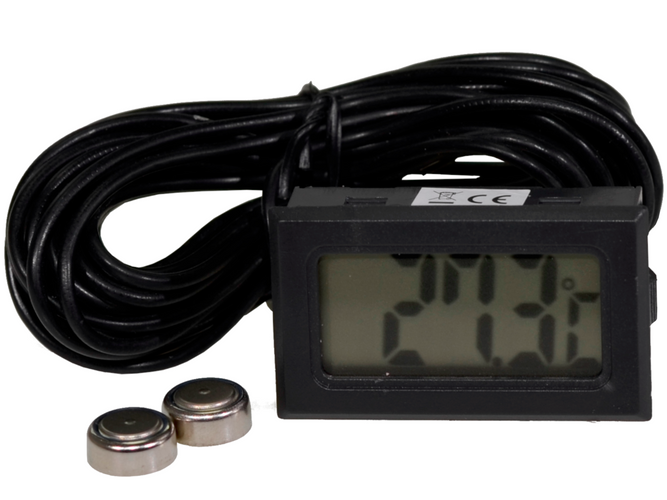 Cyfrowy termometr sonda wyświetlacz LCD z sondą 5m!