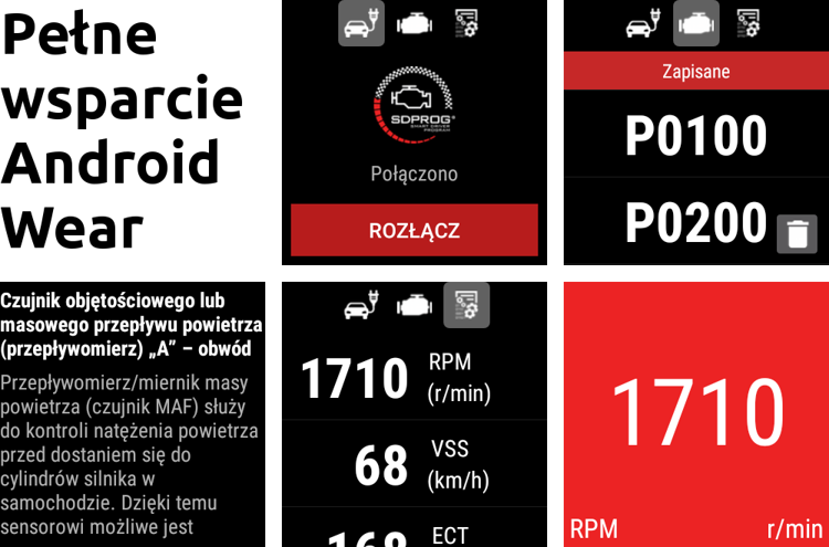 Polski program diagnostyczny SDPROG OBD2 WIN iOS Android
