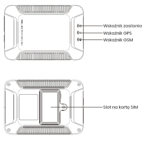Lokalizator GPS 2G, flot pojazdów (X3)  + Karta Plus + Serwis Tracksolid Pro na 1 rok