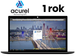 Serwis monitorowania GPS Acurel serwer 3 - dostęp na jeden rok