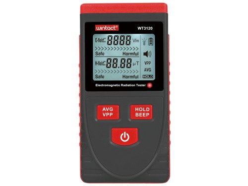 Miernik pola elektromagnetycznego 1V/m-1999V/m / 0,01μT-99.99μT Wintact WT3120