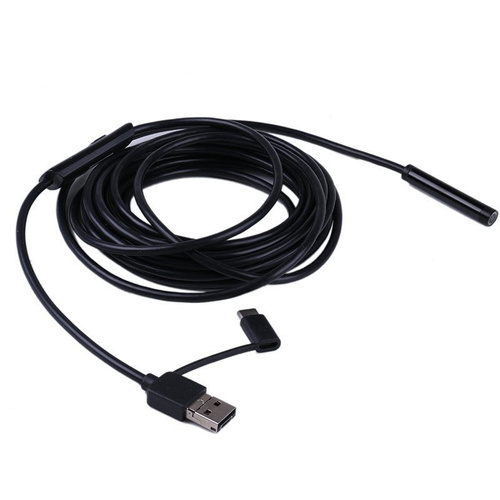 Endoskop USB HD 8mm o długości 5m ZCF-S VG25