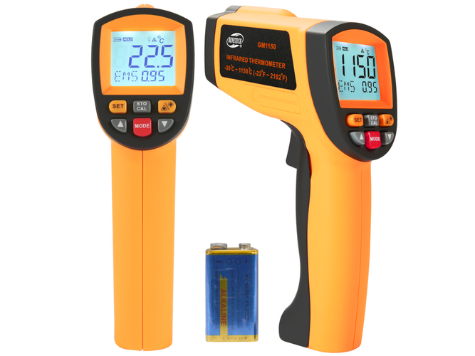 Bezdotykowy termometr pirometr laserowy -30 ~ 1150°C Benetech GM1150