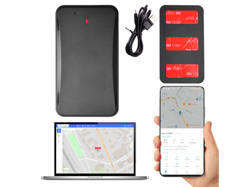 Lokalizator GPS 4G/2G, bateryjny 10000mAh, magnes (LL301) + Karta telemetryczna + Serwis Tracksolid Pro na 10 lat