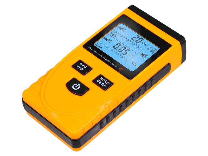 Miernik pola elektromagnetycznego, fal 1V/m-1999V/m / 0,01μT-99.99μT Benetech GM3120