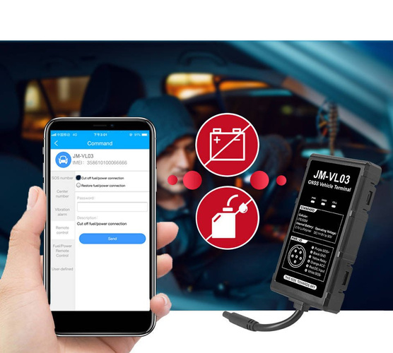 Lokalizator GPS 4G 9-90V (VL03)