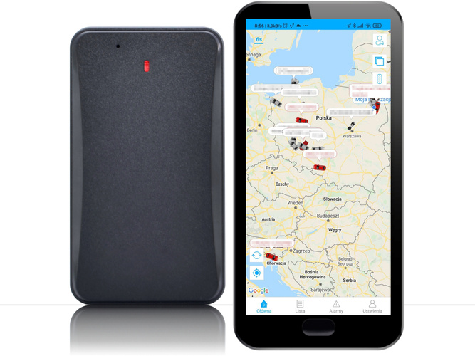 Lokalizator GPS AT4 z baterią i magnesem + karta Play + serwis Tracksolid Pro na okres 10 lat