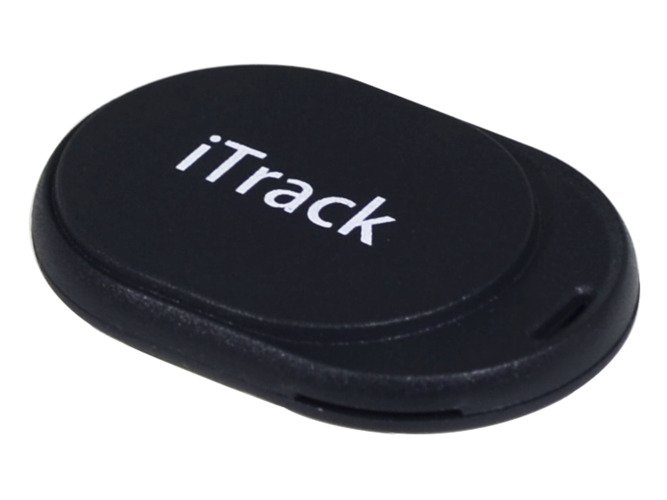 iTrack Mini lokalizator kluczy Bluetooth GPS czarny