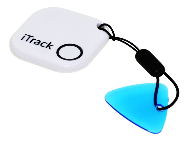 iTrack1 lokalizator kluczy Bluetooth GPS biały