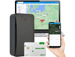 Lokalizator GPS AT4 z baterią i magnesem + karta Plus + serwis Tracksolid Pro na okres 10 lat